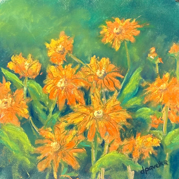 Orange Amongst the Green by Diane Pavelka, Image 1.
