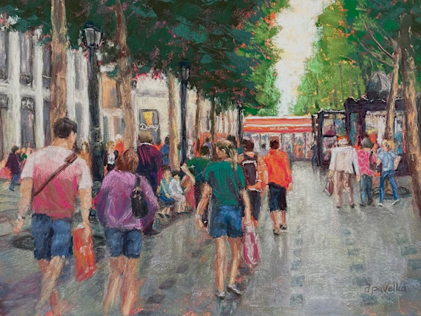 Out Shopping by Diane Pavelka