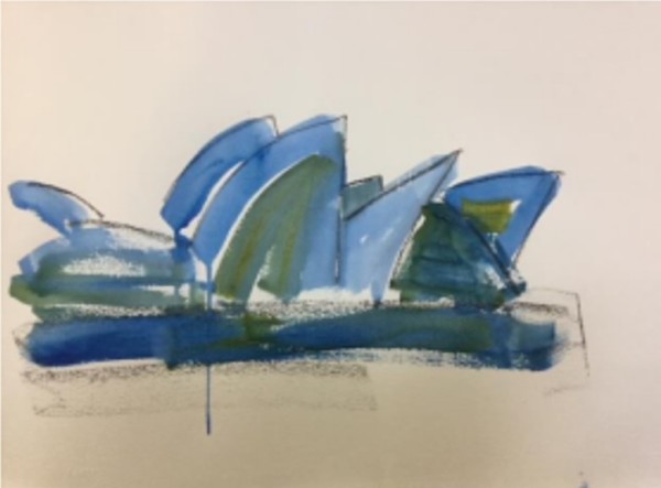 Abstract Opera House by Geoff Hargraves