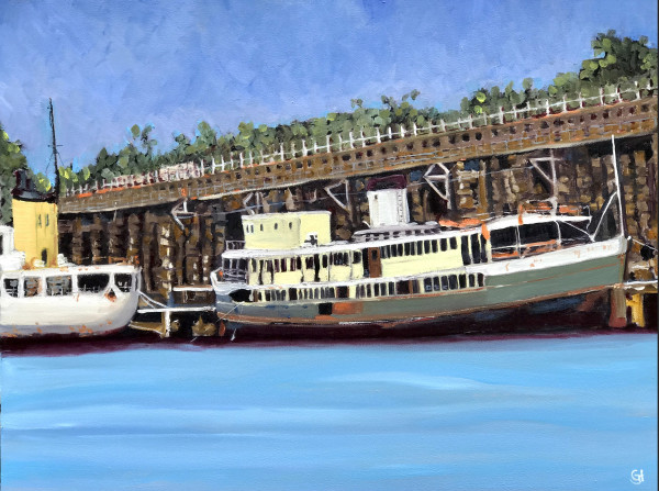 Baragoola at the Waverton Coal loader