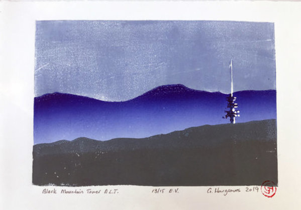 Black Mountain Tower ACT by Geoff Hargraves