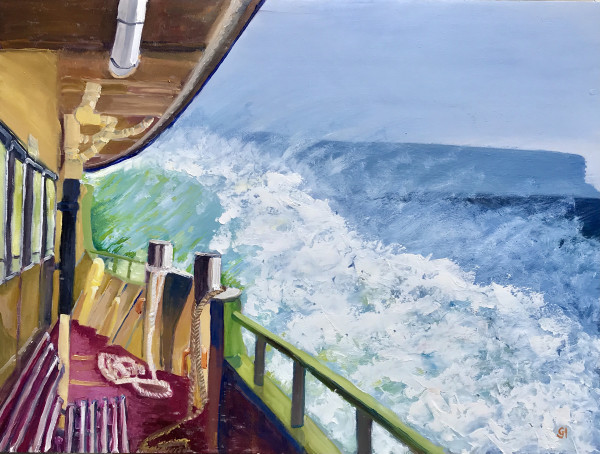 Crossing to Manly by Geoff Hargraves