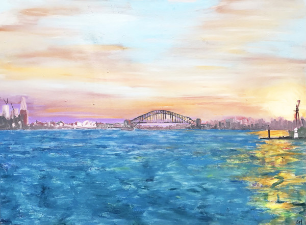 Harbour afternoon by Geoff Hargraves