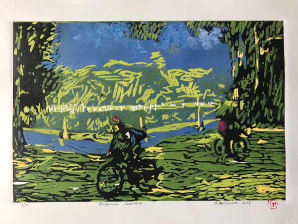 Greenway Ewen Park (1/11 black frame) by Geoff Hargraves