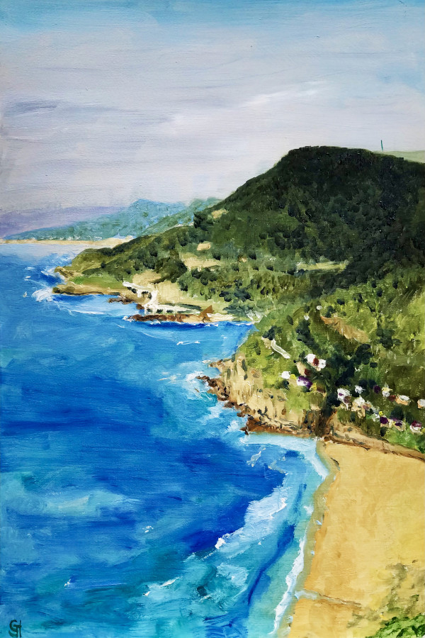 Sea Cliff Bridge from Stanwell Tops by Geoff Hargraves