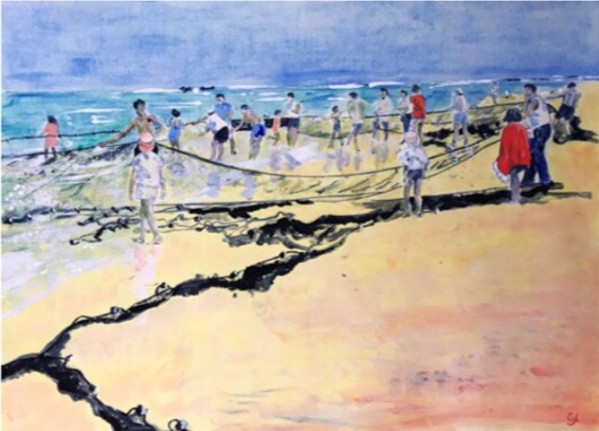 Minnie Water Beach Haul by Geoff Hargraves