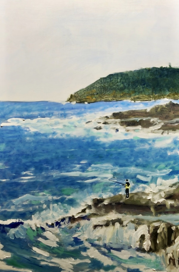 Rock Fisherman by Geoff Hargraves