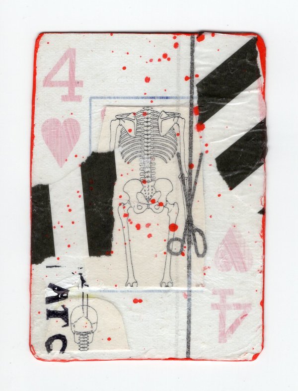 4 of Hearts (Abortion Trading Cards) by Alexandra Jamieson