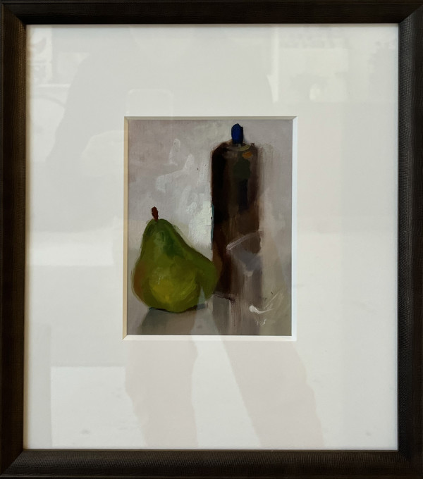 Oil Study - Green Pear and Aerosol by Nour Hassan