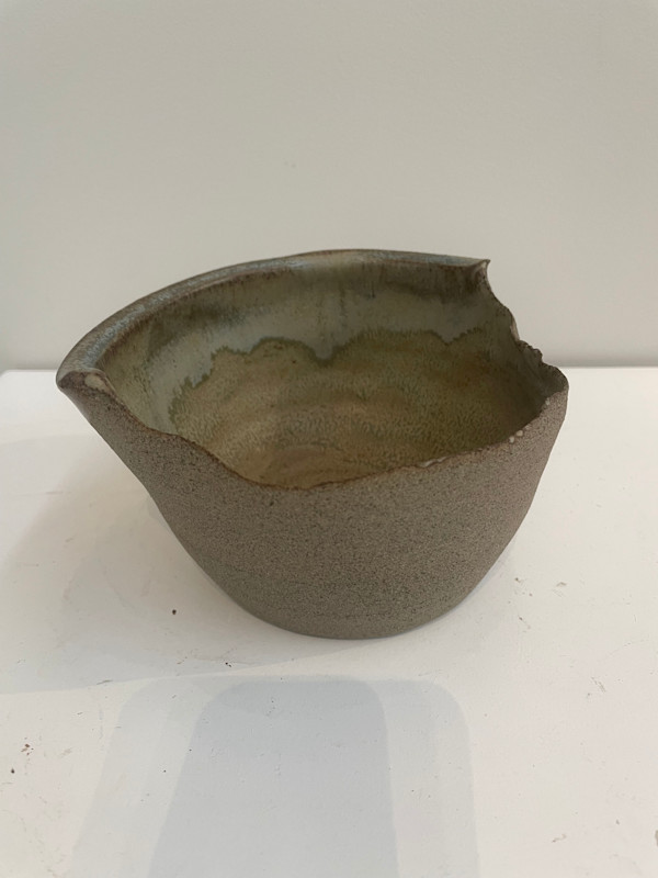 Torn Pot in Burnt Sage by Janel Reid