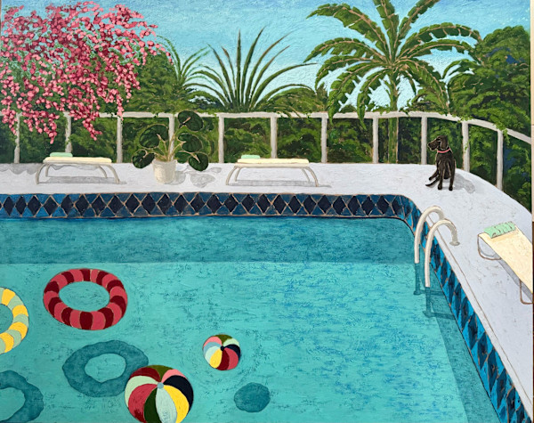 Poolside by Christopher Roch