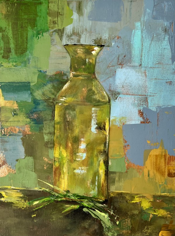 Olive Oil Bottle by Susanne de Zarobe