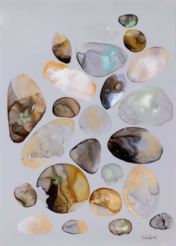 Stones III by Susanne de Zarobe