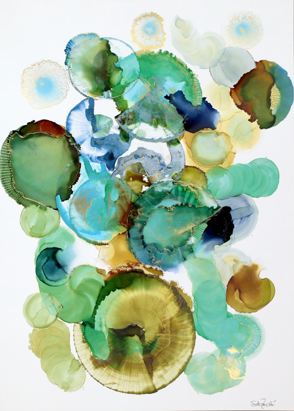 All Shades Of Green by Susanne de Zarobe