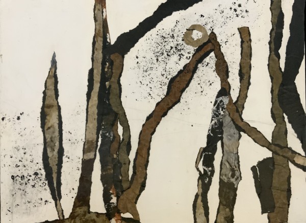 Bare Trees Series #1 by Zena Stetka Howe