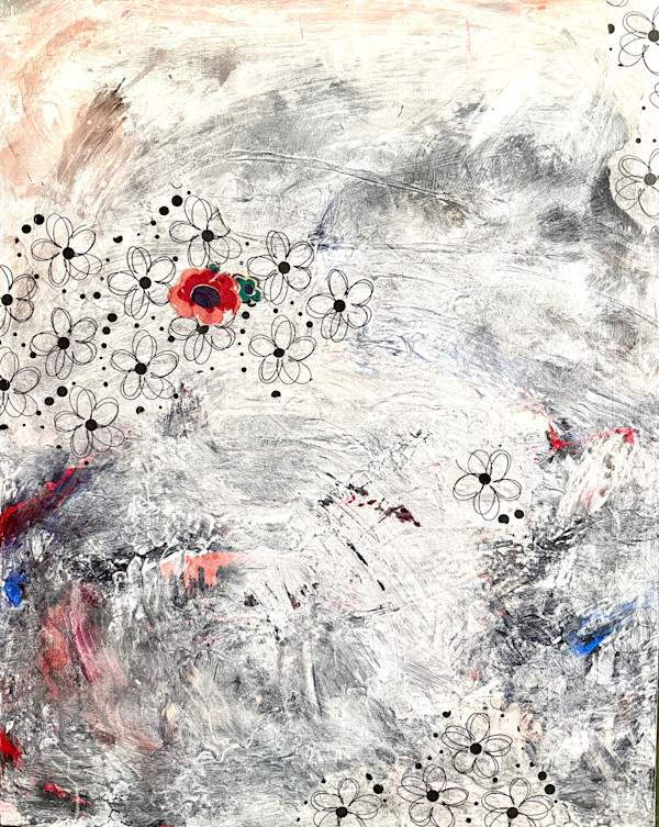 Lonely Red Bud by Zena Stetka Howe, Image 1.