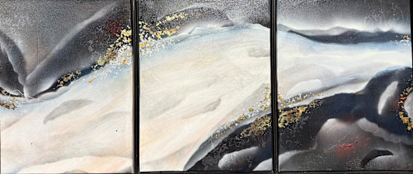 Frost Over- Triptych 1, 2, 3 by Zena Stetka Howe, Image 1.