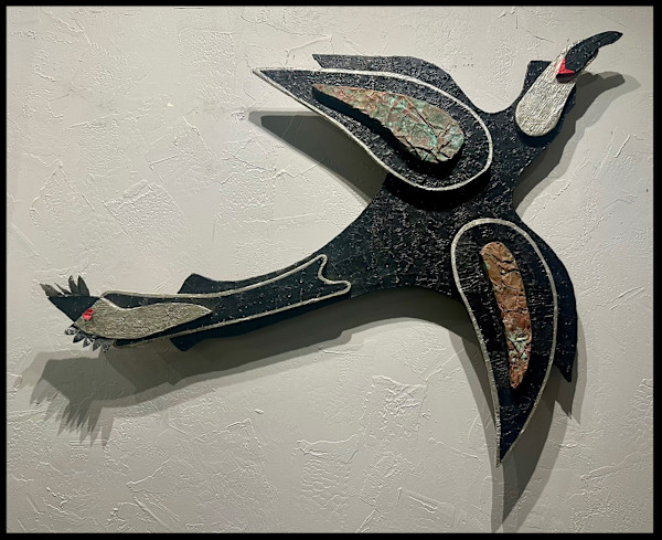 Beaky-Black Bird by Zena Stetka Howe