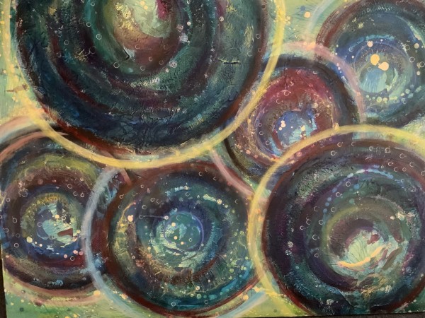Galactic Whirl by Zena Stetka Howe