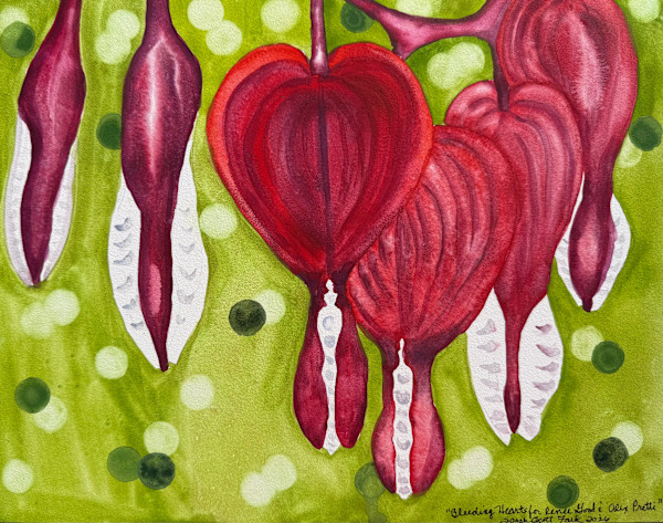 Bleeding Hearts dedicated to Renee Good and Alex Pretti by Sarah Scott Falk