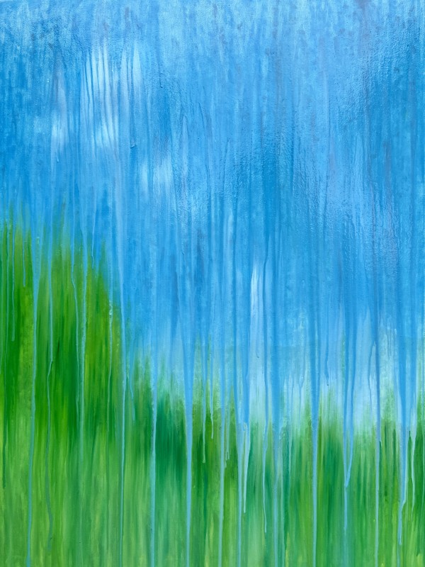 Rainy Lakeside Reprieve by Rachel Brask