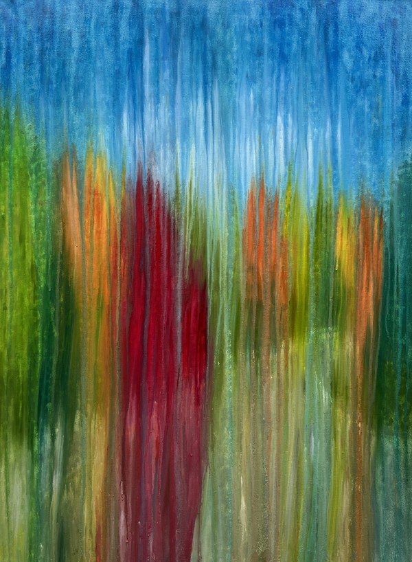 Sky Falling on Rainy Road Ahead by Rachel Brask