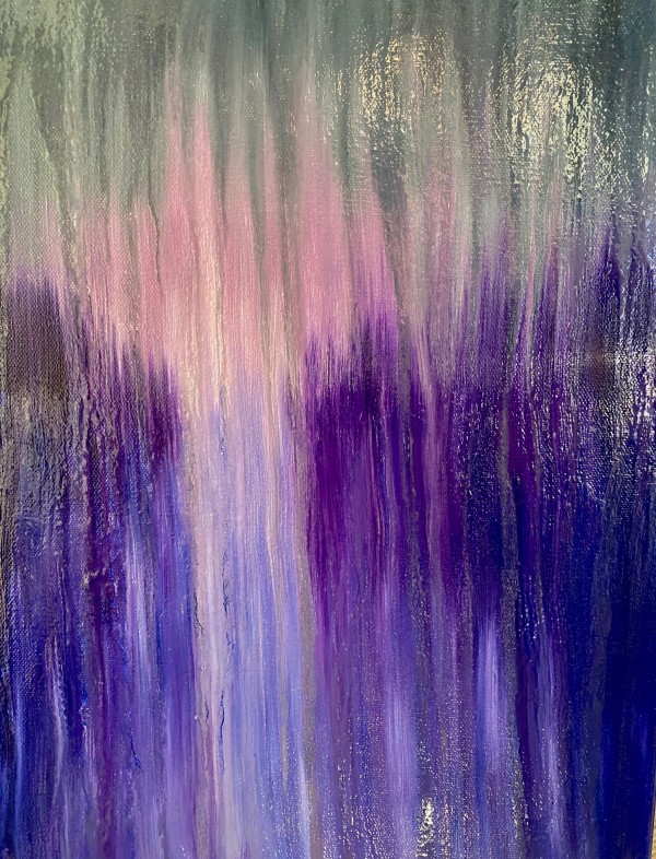 Gray Rain Over Amethyst Sound by Rachel Brask