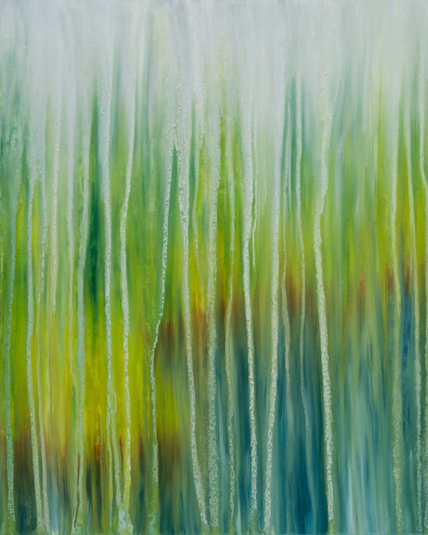 In the Pond in the Rain by Rachel Brask