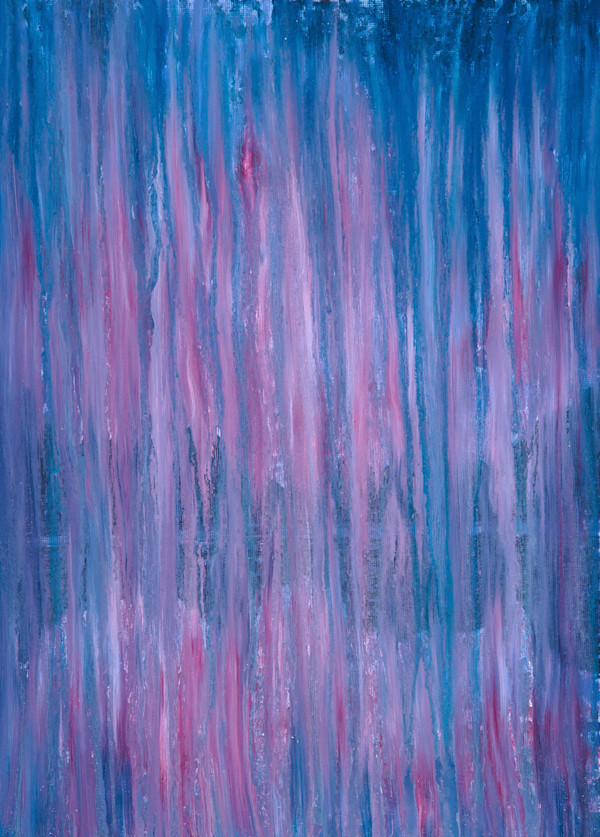 Mauve Sky Rain Reflections by Rachel Brask