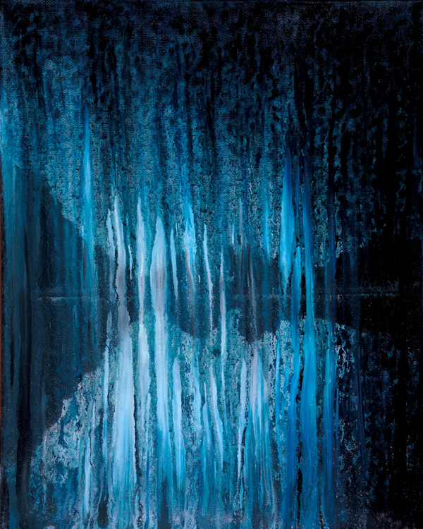 Pluvia Nocturna II: Reflection by Rachel Brask