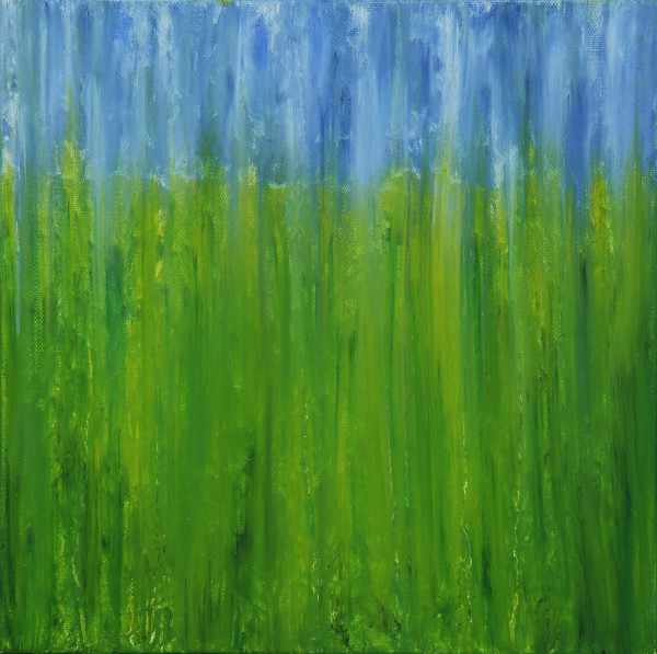 Fields of Dandelion in Rain II by Rachel Brask