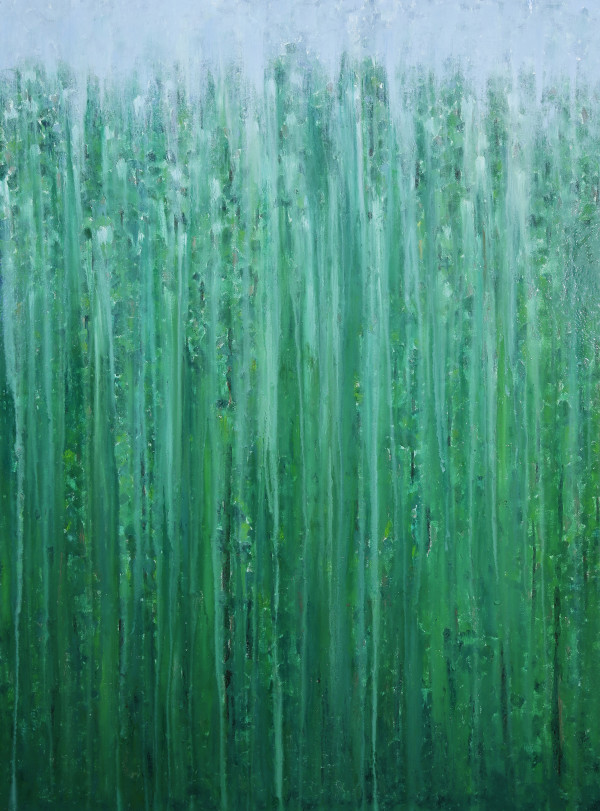 Rainy Moment #09 (Deep Forest Rain) by Rachel Brask