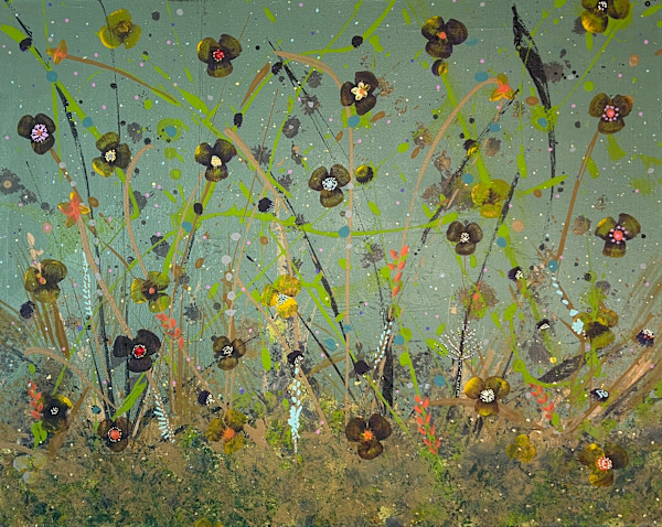 Butterflys and Fowers by Paula Holliday, Image 1.
