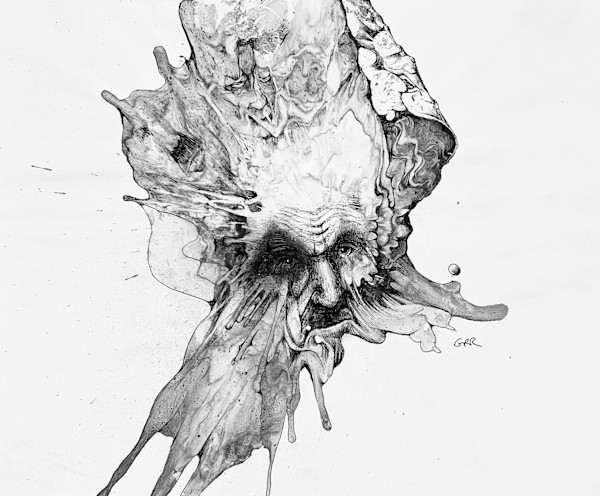 The Burden of Being (An Unpredictable Portrait of Old Man Chaos) by Glen Ronald