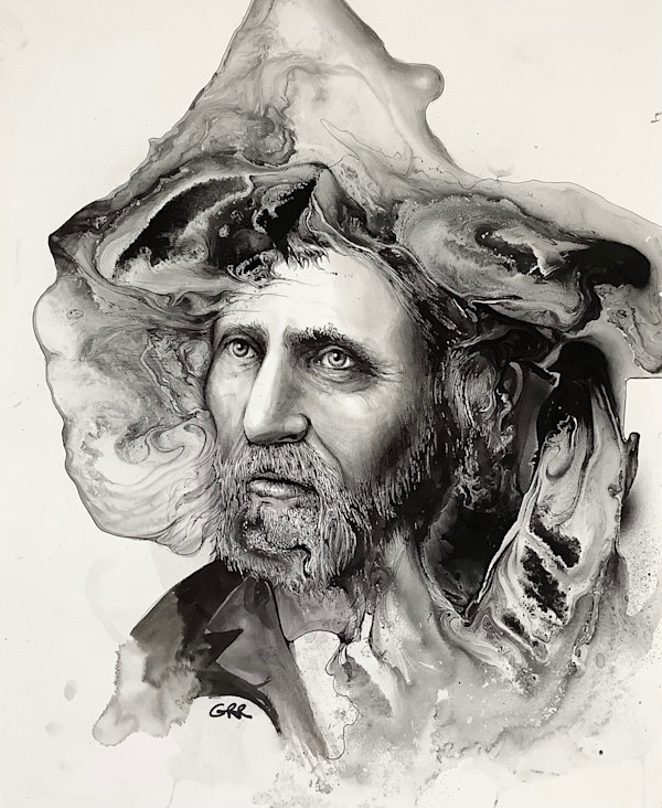 Portrait of Van Gogh by Glen Ronald