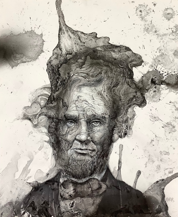 Emancipator (Portrait of Abraham Lincoln) by Glen Ronald
