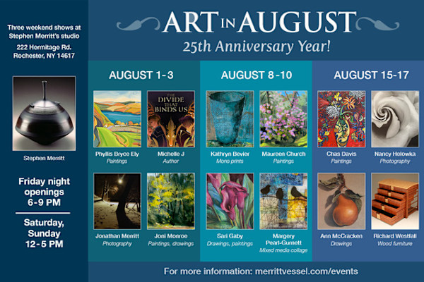 Invitation to Stephen Merritt Gallery by Maureen Church