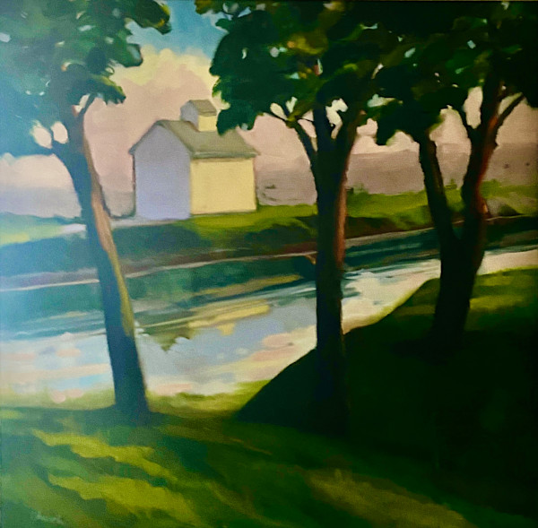 Canal at Dusk by Maureen Church