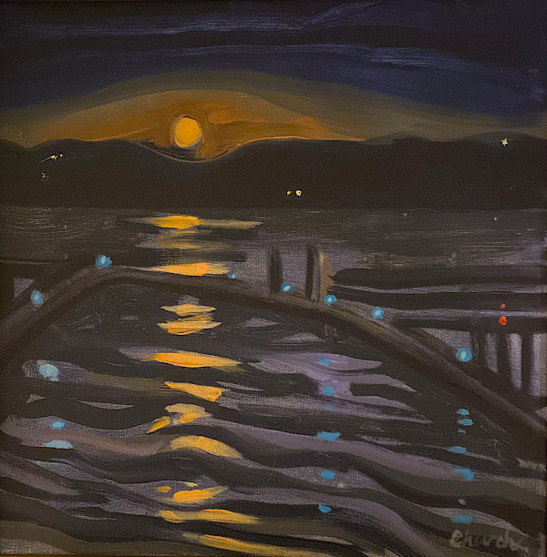 Plum Point Nocturne by Maureen Church