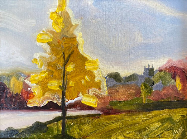 Yellow Tree by Maureen Church