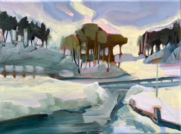 Parking Lot D by Maureen Church