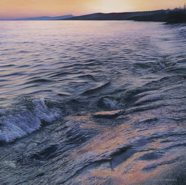 North Coast Sunset by Mark H Swenson
