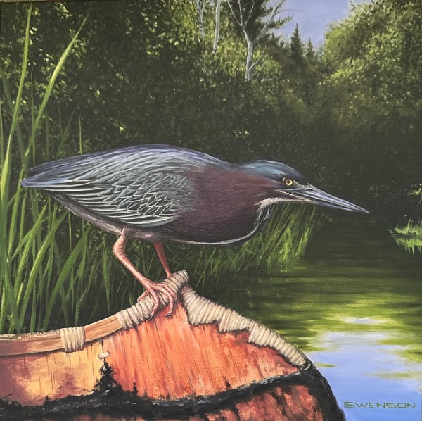 Harmony | Green Heron by Mark H Swenson