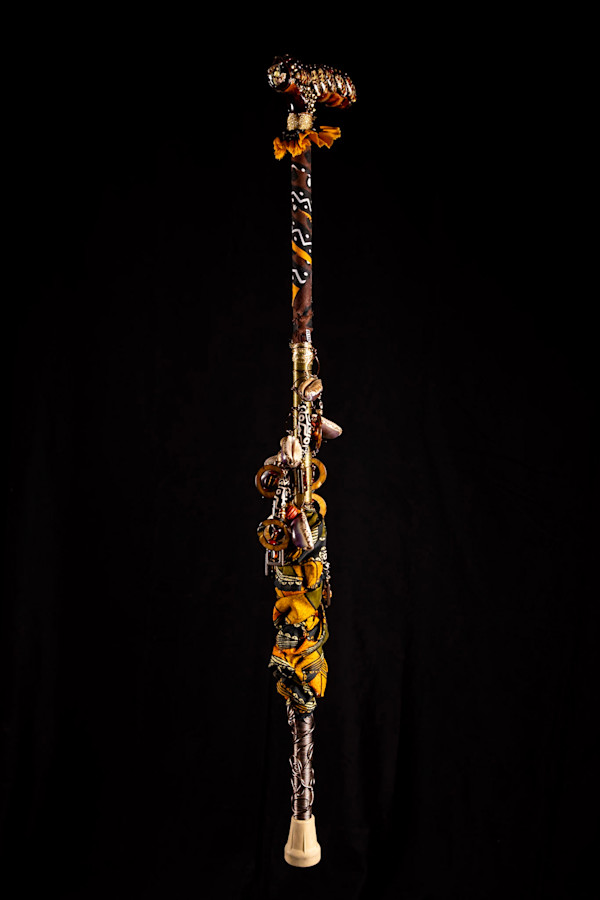 Ancestral Walking Stick by Dellis Frank