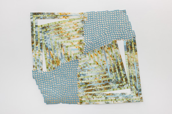 Painting 14 Log Cabin by Regina Durante Jestrow, Image 1.
