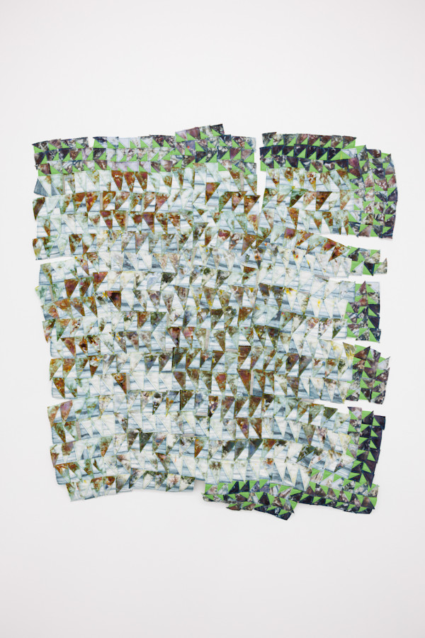 Triangle Grid 3 PAINTING 6 by Regina Durante Jestrow, Image 9.
