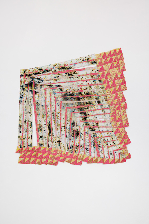 Glitter and Gold 19 (Mom's brocade) by Regina Durante Jestrow, Image 2.