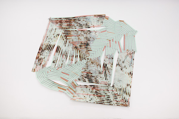 Pieced Landscape 52 Tempest 2 by Regina Durante Jestrow, Image 6.