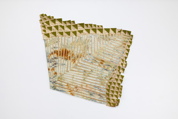 Pieced Landscape 48 Gumbo Limbo by Regina Durante Jestrow, Image 5.