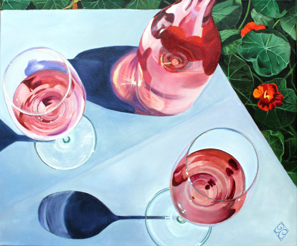 Patio Rosé by Joan Chamberlain